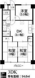 庄内通駅 徒歩7分 3階の物件間取画像